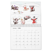 Calendrier de contes de furet : Furets illustrés (Jan 2026)