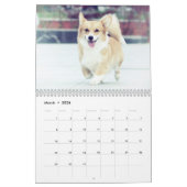 Calendrier de Corgis de HoneyHouse pour 2018 (Mar 2026)