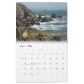 Calendrier de côte de la Californie du nord (Mar 2026)