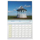 Calendrier de couleur d'île de Martha's Vineyard (Feb 2026)