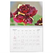 Calendrier de coutume de roses (Mar 2026)