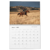 Calendrier de cowgirl (Mar 2027)