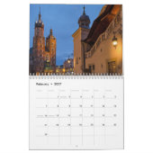 Calendrier de Cracovie Pologne 2026 (Feb 2027)