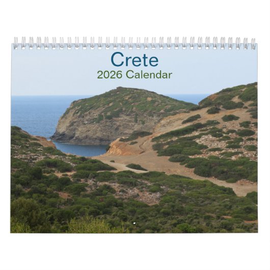 Calendrier de Crète 2026 (Protection)