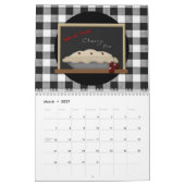 Calendrier de cuisine de pays (Mar 2027)