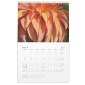 CALENDRIER DE DAHLIA 2021 (Mar 2027)