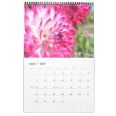 CALENDRIER DE DAHLIA 2021 (Mar 2027)