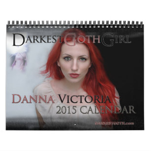 Calendrier de Danna Victoria 2015 de fille de