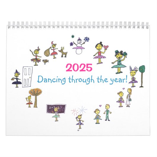 Calendrier de danse 2025 (Protection)