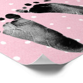 Calendrier de date prévue avec affiche d'empreinte (Coin)