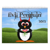 CALENDRIER DE Dessin Dessin EVIL PENGUIN™ 2012 (Protection)