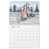 Calendrier de dessin MM (Feb 2027)