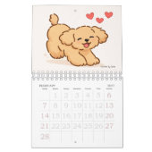 Calendrier de dessins d'enfants 2026, Animaux mign (Feb 2027)