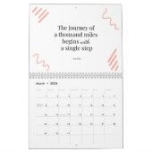 Calendrier de devis inspirationnel 2024 (Mar 2026)