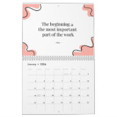 Calendrier de devis inspirationnel 2024 (Jan 2026)