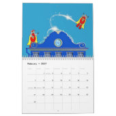 Calendrier de douze mois (Feb 2027)