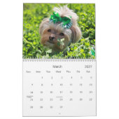 Calendrier de douze mois de la lucette 2014 de (Mar 2027)
