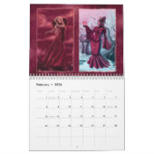 Calendrier de douze mois du royaume de Tiffany (Feb 2026)