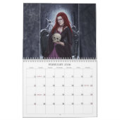 Calendrier de douze mois du royaume de Tiffany (Feb 2026)