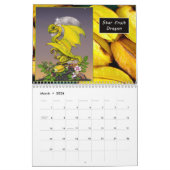 Calendrier de dragon de fruits et de baies (Mar 2026)