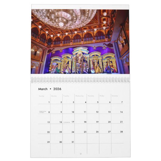 Calendrier de Durga Puja (Mar 2026)