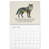 Calendrier de Faits sur les Créatures de la Forêt (Jan 2027)