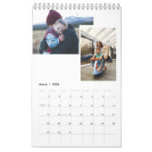 Calendrier de famille | 2 page photo (Mar 2026)