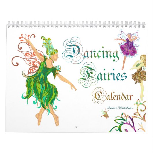 Calendrier de fées de danse de l'atelier de la (Protection)