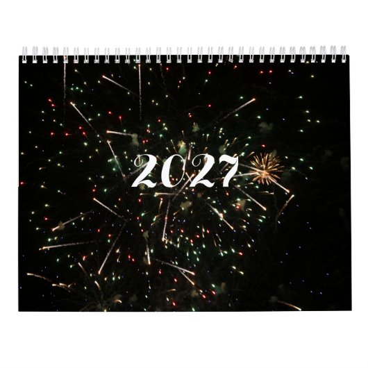 Calendrier de Feux d'Artifice (Dos)