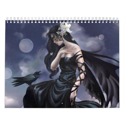 Calendrier de filles d'imaginaire (Protection)