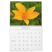 Calendrier de fleur (Mar 2027)