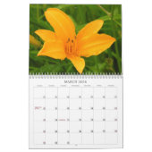 Calendrier de fleur (Mar 2026)