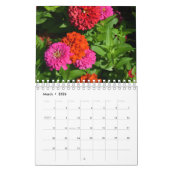 calendrier de fleur de 18 mois (Mar 2026)