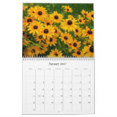 Calendrier de fleurs (Jan 2027)