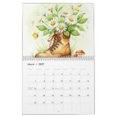 Calendrier de fleurs (Mar 2027)