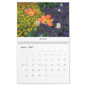 Calendrier de fleurs (Mar 2027)
