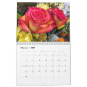 Calendrier de fleurs (Feb 2027)