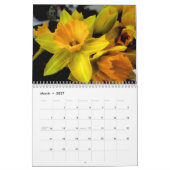 Calendrier de fleurs 2026 (Mar 2027)