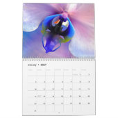 Calendrier de fleurs 2026 (Jan 2027)