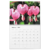 Calendrier de fleurs 2026 (Feb 2027)