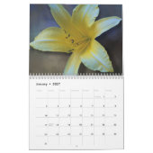 calendrier de fleurs de jardin (Jan 2027)