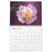 calendrier de fleurs de jardin (Feb 2027)