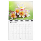 Calendrier de fleurs exotiques de petite taille (Feb 2027)