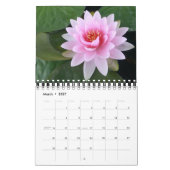 Calendrier de fleurs exotiques de petite taille (Mar 2027)