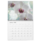 Calendrier de Fleurs Magnifiques (Jan 2027)