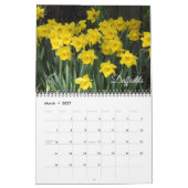 Calendrier de Fleurs Magnifiques (Mar 2027)