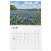 Calendrier de fleurs sauvages  (Mar 2027)