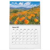 Calendrier de fleurs sauvages  (Feb 2027)