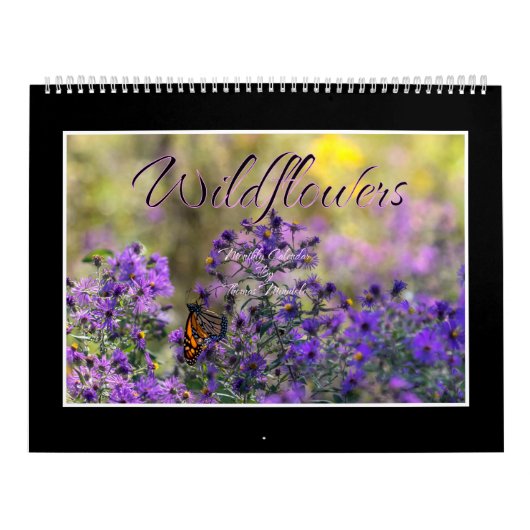 Calendrier de fleurs sauvages par Thomas Minutolo (Protection)