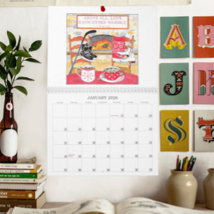 Calendrier de foi, de famille et d'amis